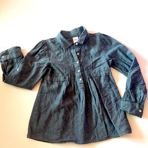 🌻 Gymboree Size 7 Chambray Blouse